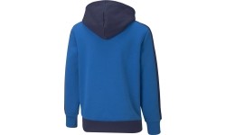 Bluza młodzieżowa Puma Alpha Hoodie FL Blue 589275 63