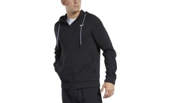 Reebok Džemperis Wor Dbl Kn Fz Hood Black