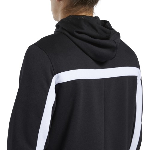 Reebok Džemperis Wor Dbl Kn Fz Hood Black