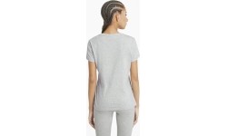 Puma Palaidinė Moterims Ess Logo Tee Ligh Grey 586774 04