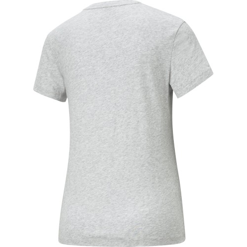 Puma Palaidinė Moterims Ess Logo Tee Ligh Grey 586774 04