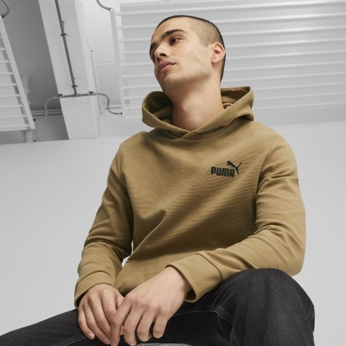 Bluza męska z kapturem Puma Ess Elevated, brązowa 675975 85