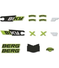 Biky – zestaw naklejek Mini Green