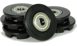 Buddy – osłona koła 12 mm, czarna (6 szt.)