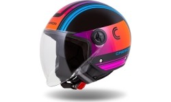 Kask motocyklowy Cassida Handy Metropolis Black/Teal/Gradient