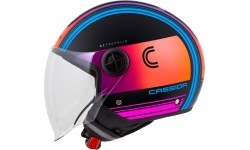Kask motocyklowy Cassida Handy Metropolis Black/Teal/Gradient