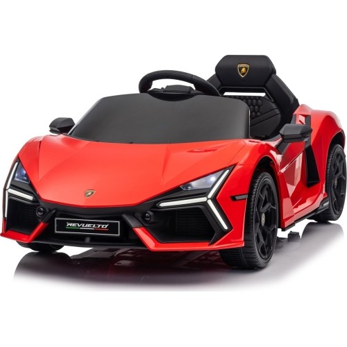 Pojazd elektryczny Lamborghini Revuelto, czerwony