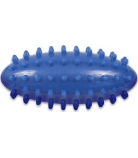 Jajko do masażu Yate Spiky 12,5x4,5 cm, niebieskie