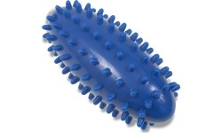 Jajko do masażu Yate Spiky 12,5x4,5 cm, niebieskie