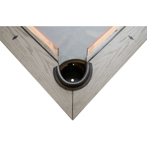 Stół bilardowy, Pool, X-con, 8 ft., Grey Oak, Club Cloth żółto-zielony