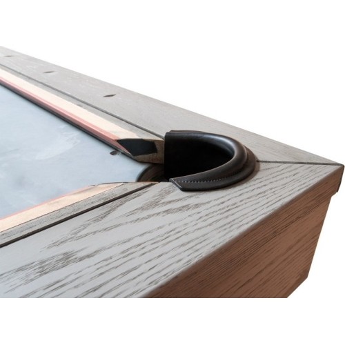 Stół bilardowy, Pool, X-con, 8 ft., Grey Oak, Club Cloth żółto-zielony