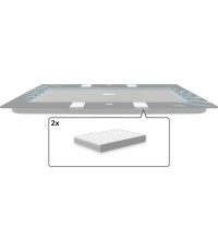 Ultim Elite - Mała prostokątna pianka do wyściełania (2x)