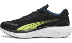Puma Scend Pro męskie buty do biegania, białe czarne żółte, 378776 17