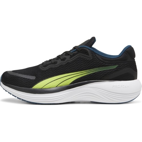 Puma Scend Pro męskie buty do biegania, białe czarne żółte, 378776 17