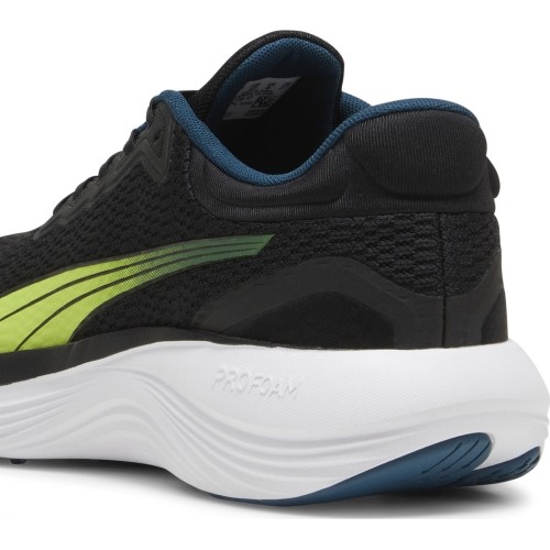 Puma Scend Pro męskie buty do biegania, białe czarne żółte, 378776 17