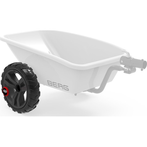 Koło szaro-czarne 9x2 prawe (osłona czerwona)