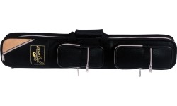 Torba na kije bilardowe Laperti De Luxe czarna 4B-8S