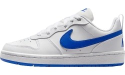 Nike Court Borough Low White Blue buty młodzieżowe DV5456 110