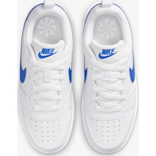 Nike Avalynė Paaugliams Court Borough Low White Blue DV5456 110