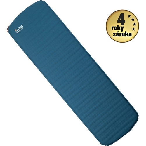 Materac samopompujący YATE TREKKER SHORT, niebieski/szary