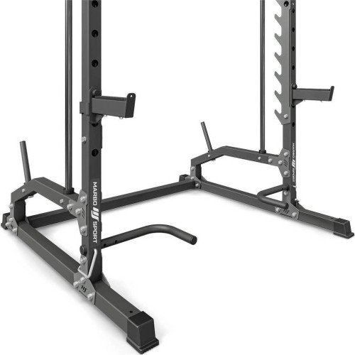 Maszyna Smitha z drążkiem do podciągania i poręczami do dipów MS-U105 2.0 - Marbo Sport