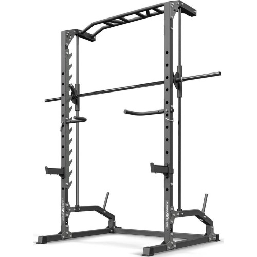 Maszyna Smitha z drążkiem do podciągania i poręczami do dipów MS-U105 2.0 - Marbo Sport