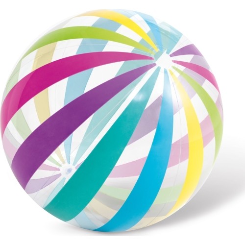 Dmuchana piłka plażowa duża Jumbo 107cm INTEX 59065