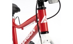 Dviratis Karbon Superlight Automatic 16 czerwony