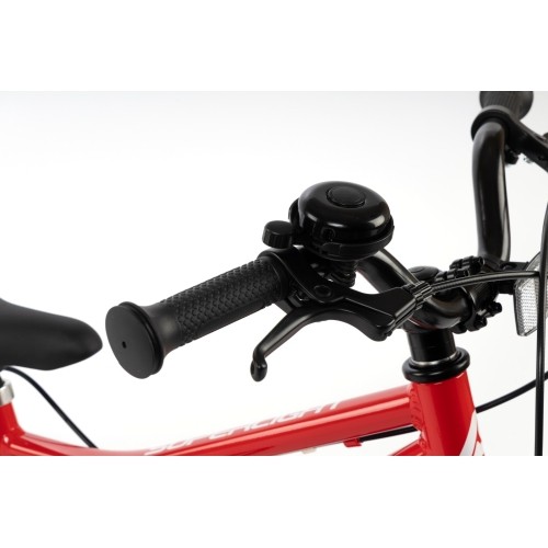 Dviratis Karbon Superlight Automatic 16 czerwony