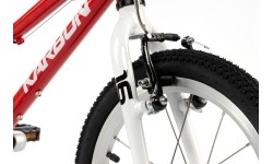 Dviratis Karbon Superlight Automatic 16 czerwony