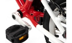 Dviratis Karbon Superlight Automatic 16 czerwony