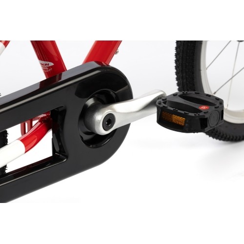 Dviratis Karbon Superlight Automatic 16 czerwony