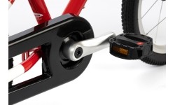 Dviratis Karbon Superlight Automatic 16 czerwony