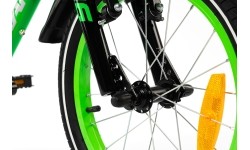 Rower Karbon Jazz 16 neonowy zielony