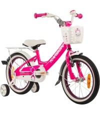 Dviratis Carbon Tiara 16 różowy