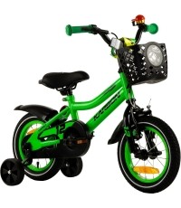 Dviratis Karbon Comet 12 zielony neon