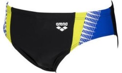 Męskie kąpielówki Arena M Threefold Brief, czarne - 568