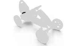 Hak holowniczy do gokarta Berg Rally Towbar