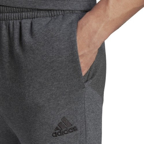 Spodnie dresowe męskie Adidas M Feelcozy szare HL2243