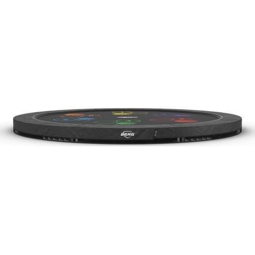 Trampolina BERG Sports Elite InGround 430 cm, szara, Levels