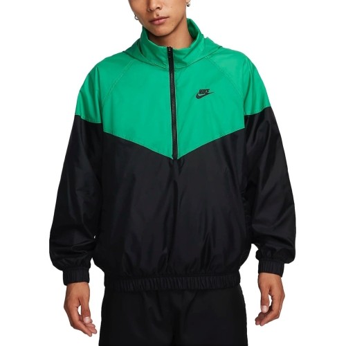 Kurtka męska Nike M NK WR Anorak Jkt, czarno-zielona DQ4910 324