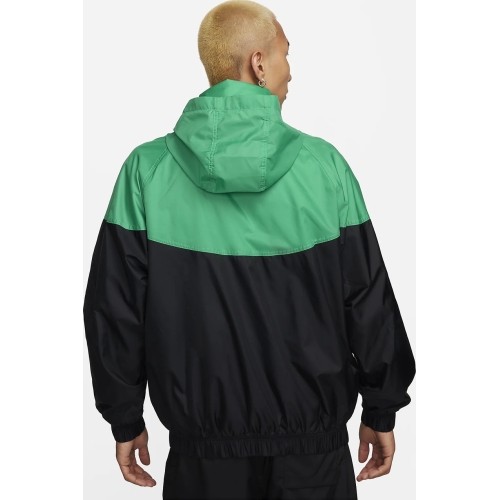 Kurtka męska Nike M NK WR Anorak Jkt, czarno-zielona DQ4910 324