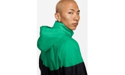 Kurtka męska Nike M NK WR Anorak Jkt, czarno-zielona DQ4910 324