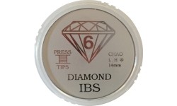 IBS Cue Tip 14mm Brown Diamond 50szt