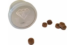 IBS Cue Tip 14mm Brown Diamond 50szt