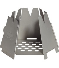 Składana kuchenka turystyczna kempingowa outdoorowa Vargo Titanium Hexagon - Stal nierdzewna