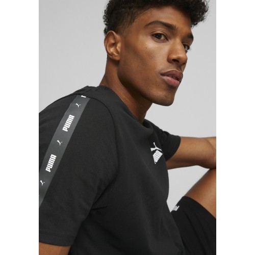 Puma Marškinėliai Vyrams Ess+ Tape Tee Black 847382 01