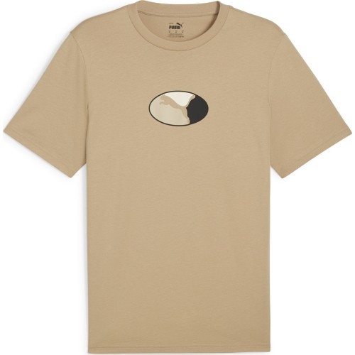 Koszulka męska Puma Graphics Execution Tee Beige 680183 83