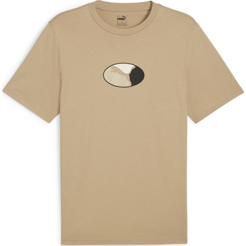 Koszulka męska Puma Graphics Execution Tee Beige 680183 83