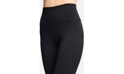 Legginsy damskie Nike Dri-FIT One HR 7/8 Pkt, czarne, FN3241 010